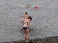 A swim in the Arctic Ocean